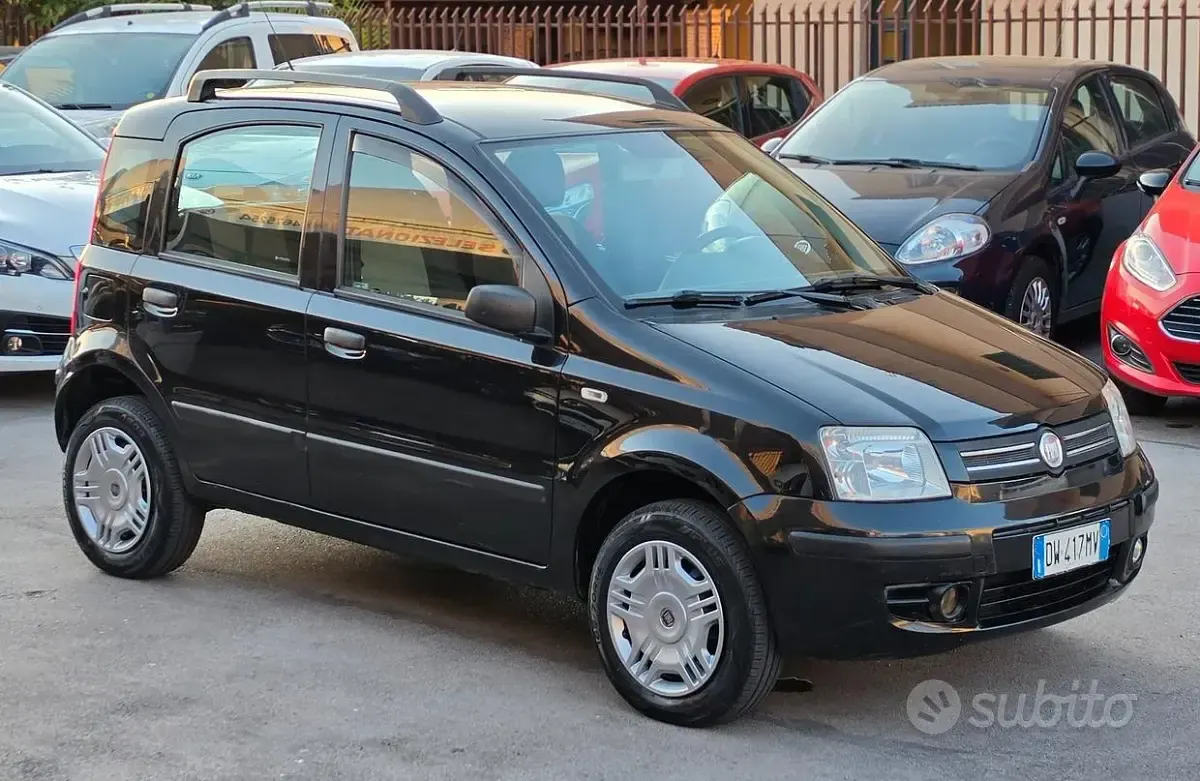 Usata Fiat Panda Dynamic 60 CV (44 kW) 2009 Nero Utilitaria