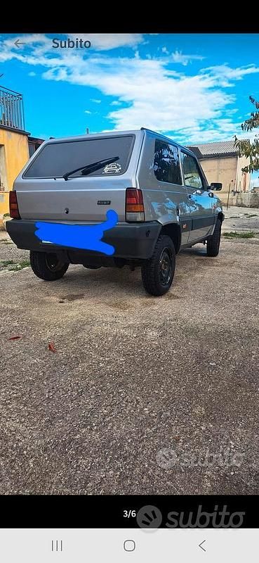 Usata Fiat Panda 4x4 50 CV (36 kW) 1986 Utilitaria