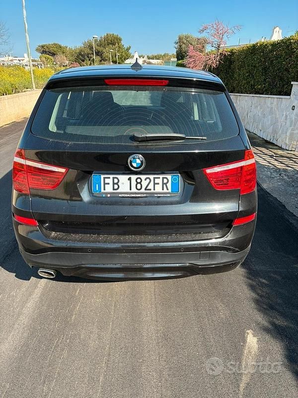 Usata BMW X3 190 CV (139 kW) 2015 Nero SUV