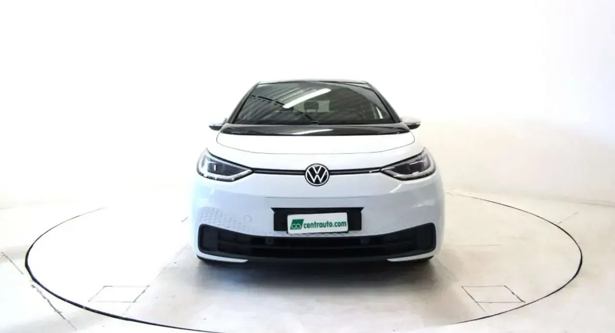 Usata VW ID.3 Pro 69 kW (95 CV) 2020 Bianco Utilitaria
