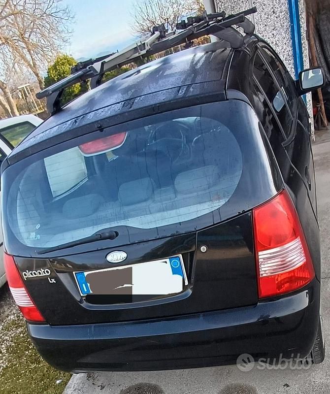 Usata Kia Picanto 2008 Nero Utilitaria