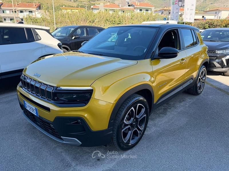 Usata Jeep Avenger 101 CV (74 kW) 2023 Giallo SUV