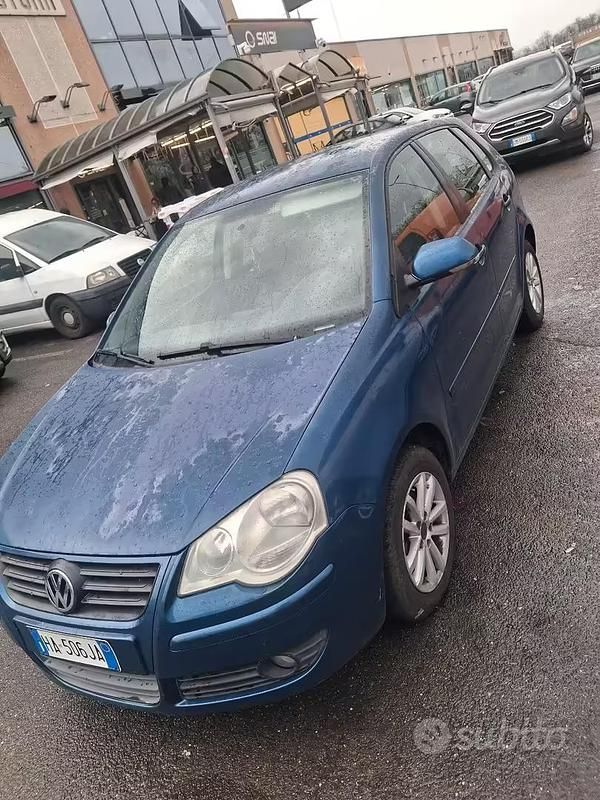 Usata VW Polo 80 CV (58 kW) 2007 Blu Utilitaria
