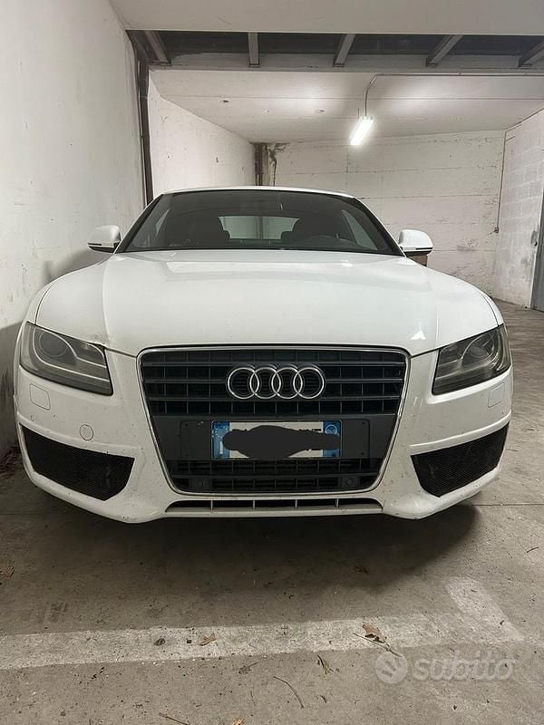 Usata Audi A5 2009 Bianco Coupé