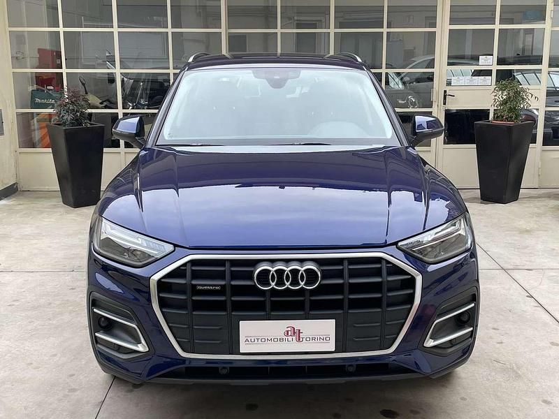 Usata Audi Q5 Business 204 CV (150 kW) 2021 Blu navarra metalizzato SUV