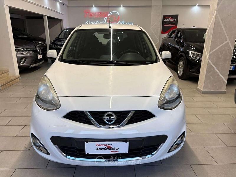 Usata Nissan Micra Acenta 80 CV (58 kW) 2016 Bianco Berlina