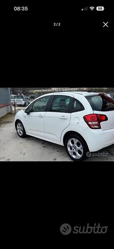 Usata Citroën C3 95 CV (69 kW) 2012 Bianco Utilitaria