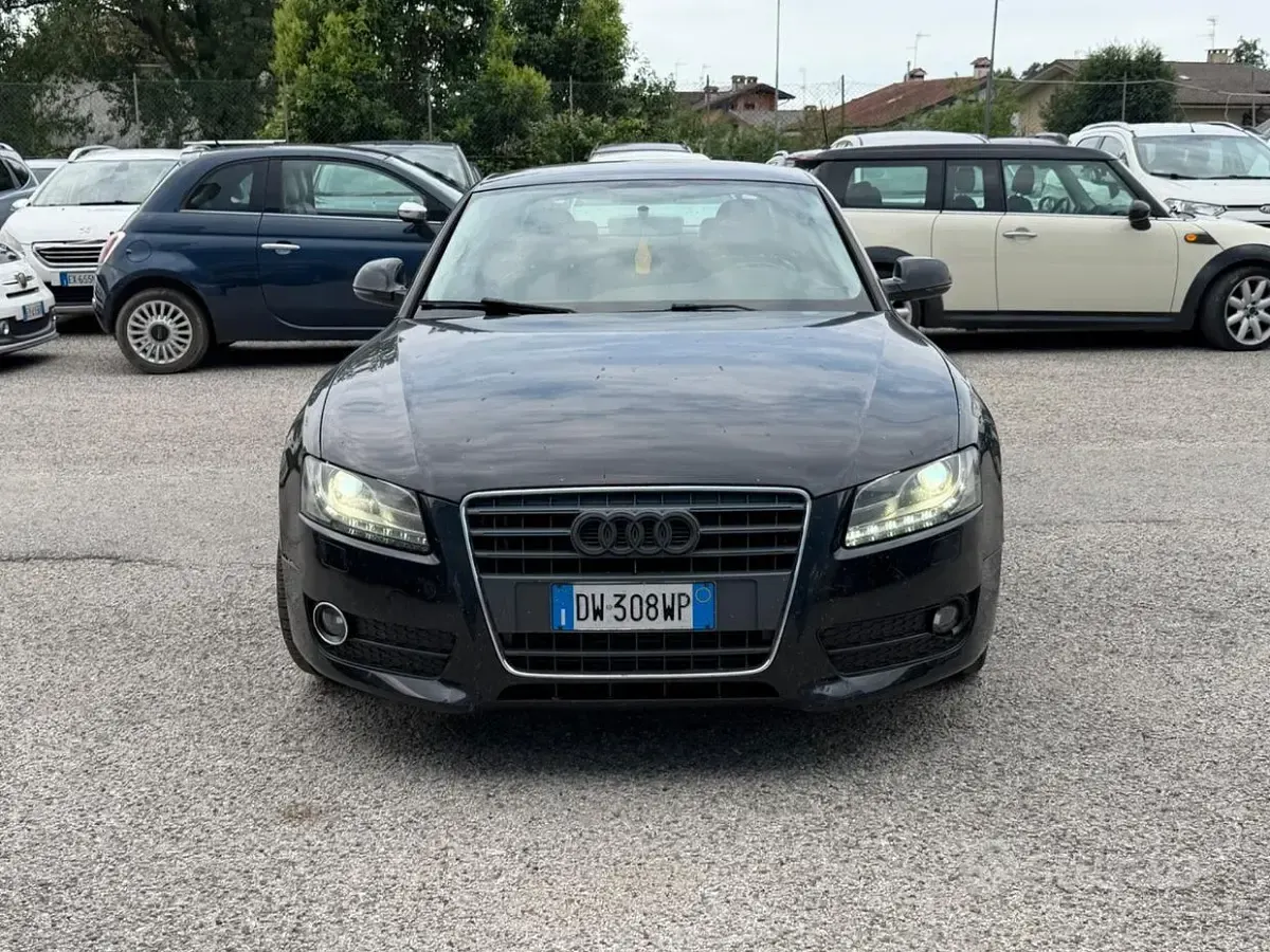 Usata Audi A5 170 CV (125 kW) 2009 Nero Coupé