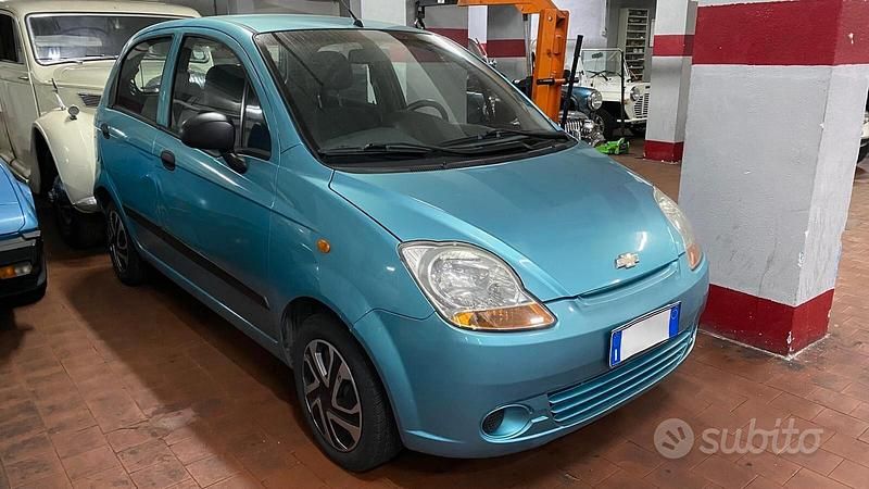 Usata Chevrolet Matiz 67 CV (49 kW) 2006 Blu Utilitaria