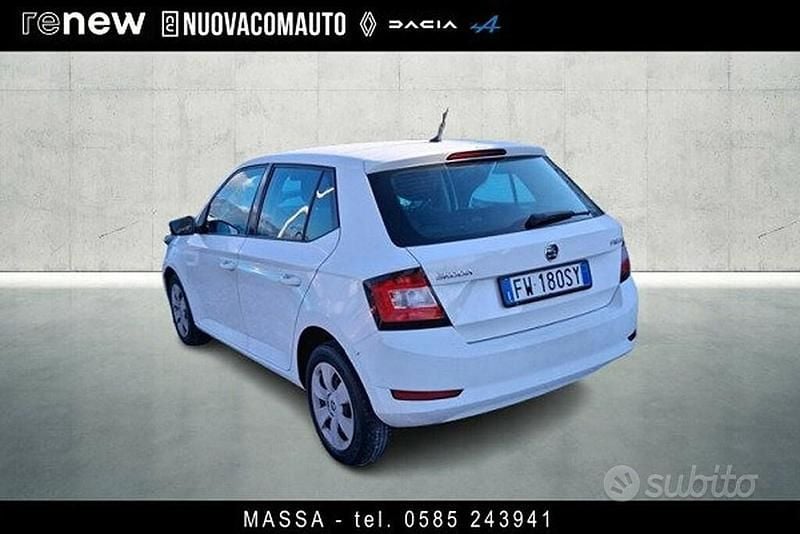Usata Skoda Fabia Design Edition 75 CV (55 kW) 2019 Bianco Berlina