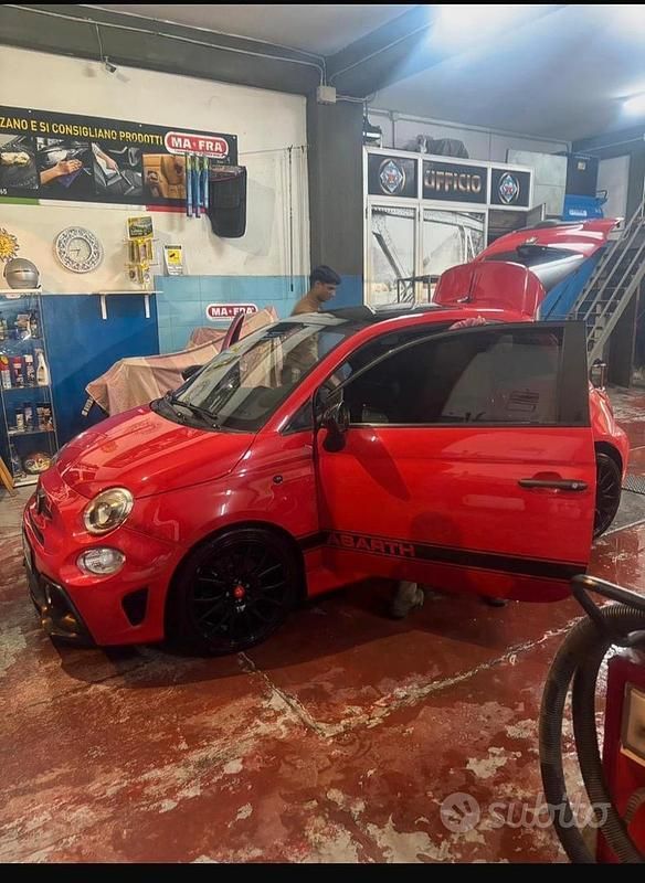 Usata Abarth 595 160 CV (117 kW) 2019 Rosso Utilitaria
