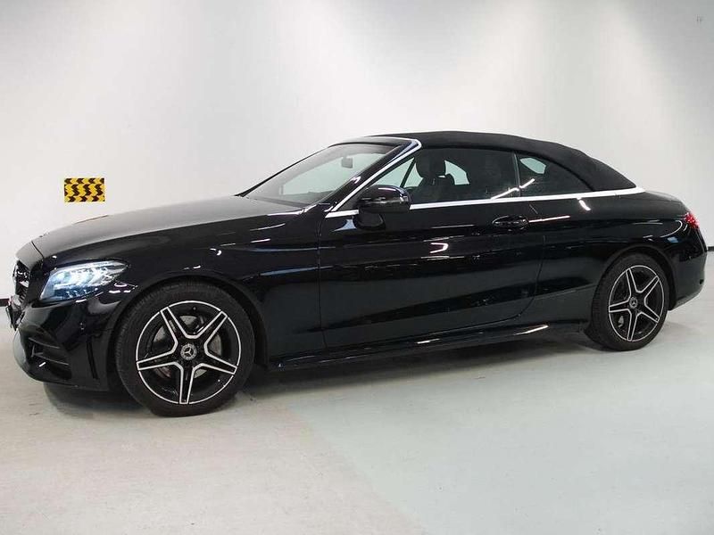 Begagnad Mercedes C180 AMG 156 HK (114 kW) 2020 Svart Cab