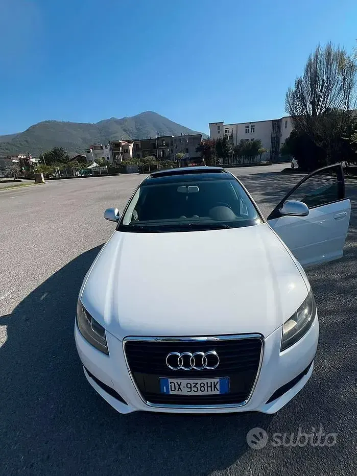 Usata Audi A3 200 CV (147 kW) 2009 Bianco Utilitaria