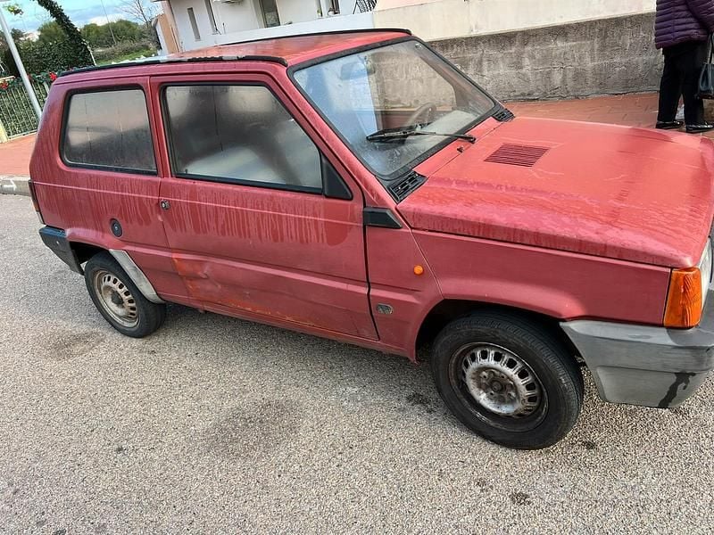 Usata Fiat Panda 45 CV (33 kW) 1998 Rosso Utilitaria