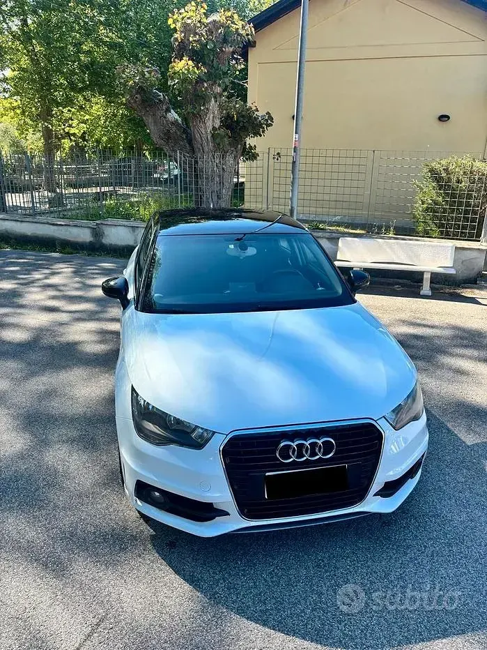 Usata Audi A1 Ambition 86 CV (63 kW) 2014 Bianco Utilitaria