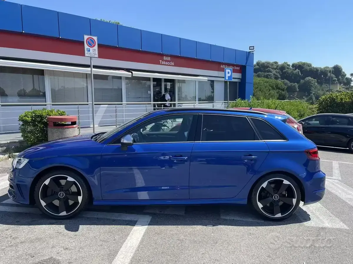 Usata Audi S3 116 CV (85 kW) 2016 Bluazzurro Berlina