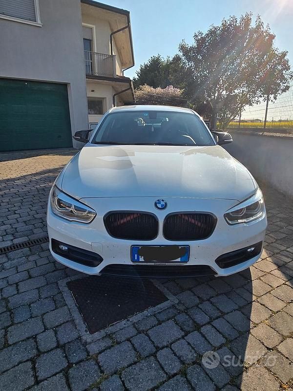 Usata BMW 114 Efficient Dynamics 95 CV (69 kW) 2016 Bianco Utilitaria
