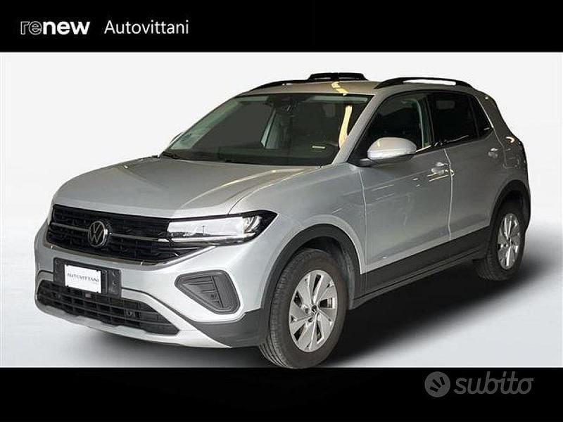Usata VW T-Cross Life 95 CV (69 kW) 2024 Grigio chiaro SUV