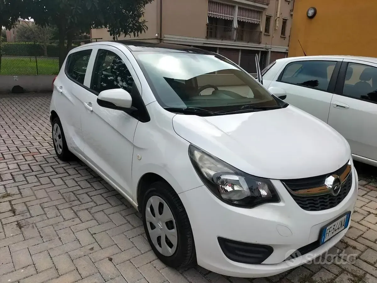 Usata Opel Karl 73 CV (53 kW) 2016 Bianco Utilitaria