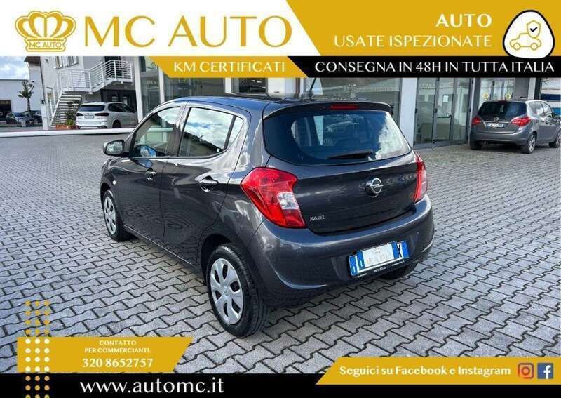 Usata Opel Karl 75 CV (55 kW) 2016 Grigio scuro Utilitaria
