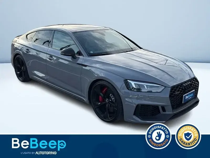 Usata Audi RS5 Sportback Exclusive 450 CV (330 kW) 2019 Grigio metallizzato Berlina