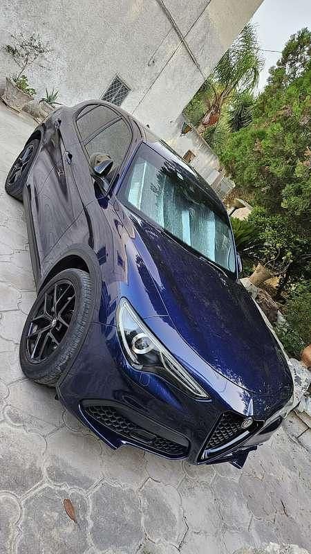 Usata Alfa Romeo Stelvio Super 160 CV (117 kW) 2020 Blu SUV