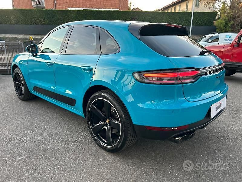 Usata Porsche Macan 354 CV (260 kW) 2019 Blu/azzurro SUV