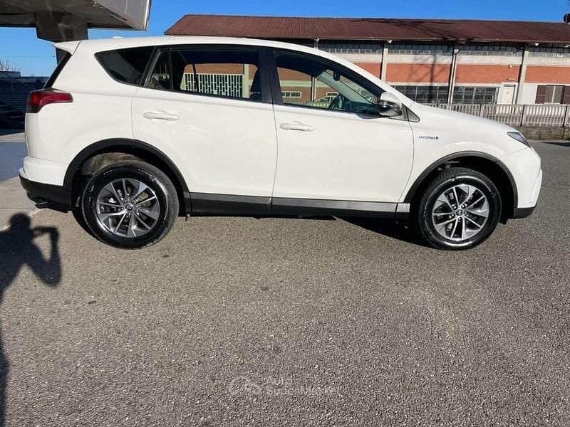 Usata Toyota RAV4 Hybrid Lounge 155 CV (114 kW) 2016 Bianco SUV