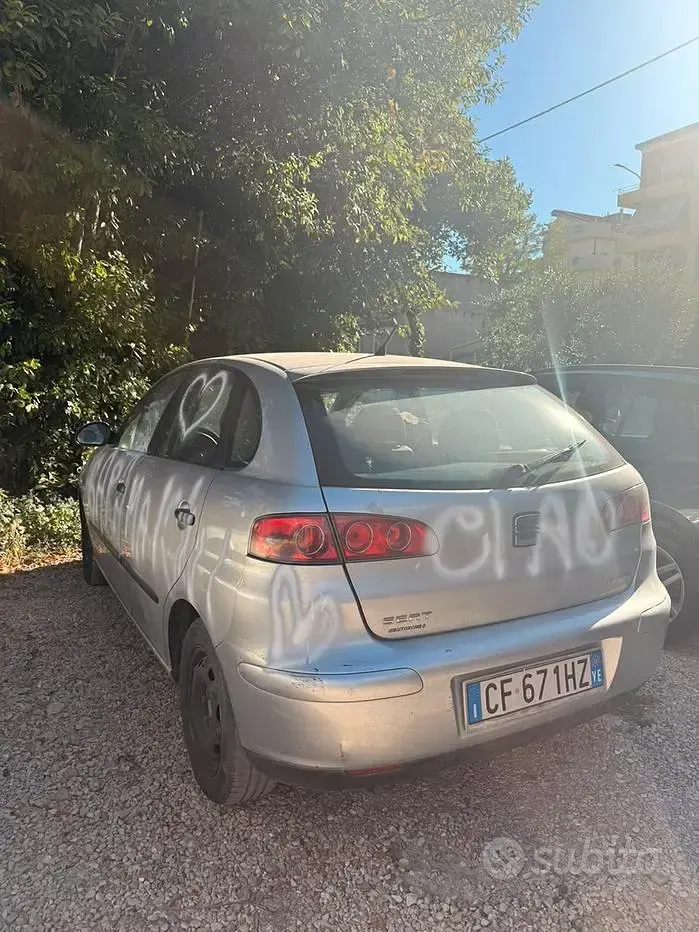Usata Seat Ibiza 64 CV (47 kW) 2003 Grigio Utilitaria