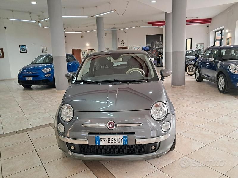 Usata Fiat 500 Lounge 69 CV (50 kW) 2010 Grigio Berlina