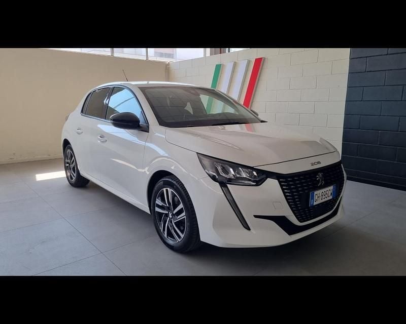 Usata Peugeot 208 Allure 102 CV (75 kW) 2022 Bianco Utilitaria
