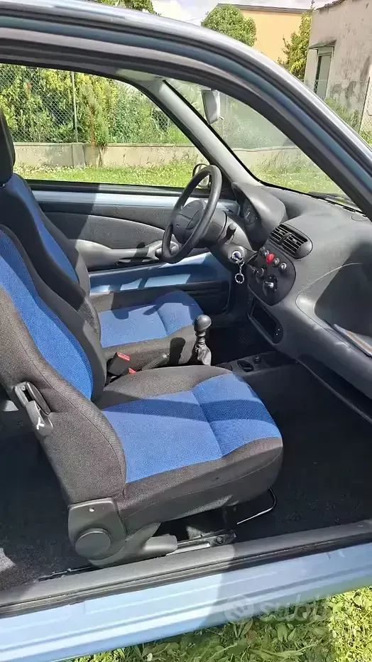 Usata Fiat Seicento 54 CV (39 kW) 2004 Blu Utilitaria