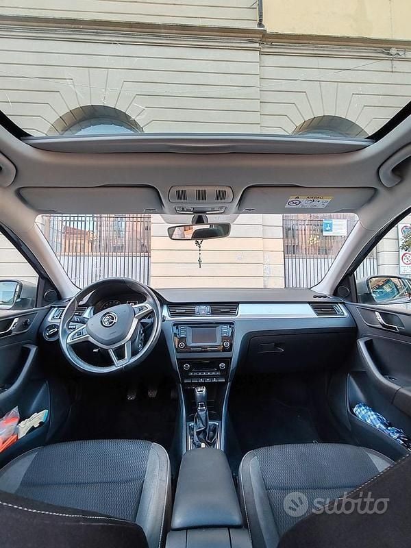 Usata Skoda Rapid 90 CV (66 kW) 2015 Grigio Utilitaria