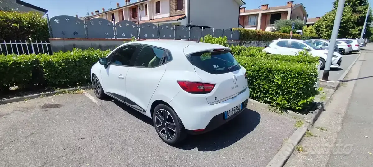 Usata Renault Clio IV 90 CV (66 kW) 2014 Bianco Berlina