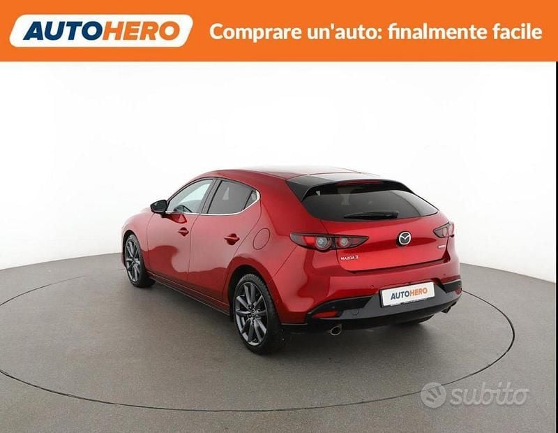 Usata Mazda 3 Exceed 122 CV (89 kW) 2019 Rosso Berlina