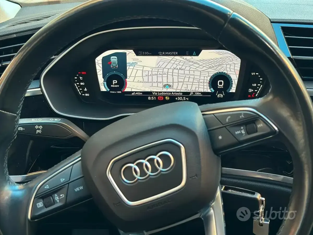 Usata Audi Q3 Advanced 150 CV (110 kW) 2021 Nero SUV