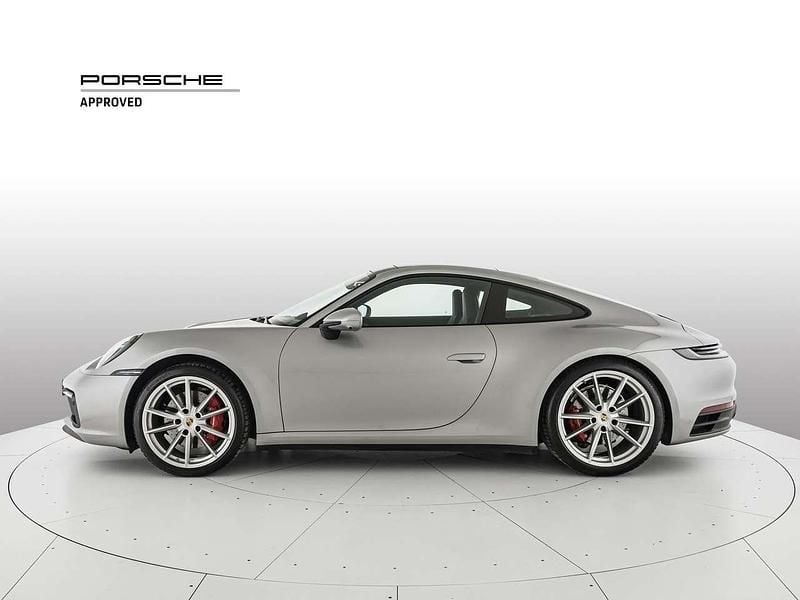 Usata Porsche 911 Carrera 4S 450 CV (330 kW) 2021 Argento gt metallizzato Coupé