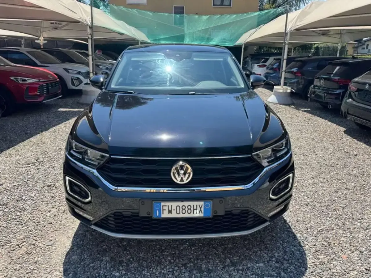 Usata VW T-Roc Style 150 CV (110 kW) 2019 Nero SUV