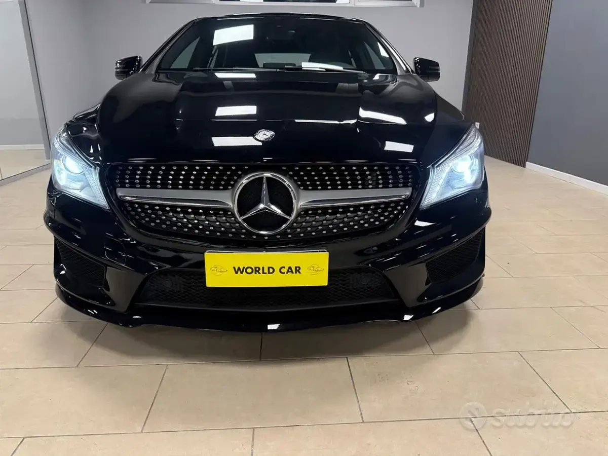 Usata Mercedes CLA200 Premium 136 CV (100 kW) 2016 Nero Station wagon