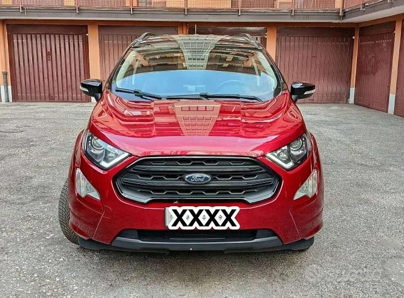 Usata Ford Ecosport 95 CV (69 kW) 2018 Rosso SUV