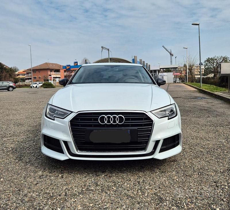 Usata Audi A3 Sport 150 CV (110 kW) 2017 Bianco Berlina