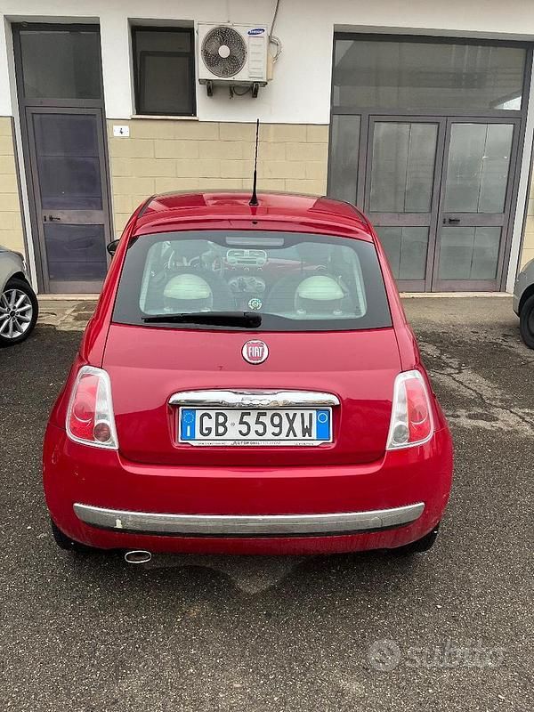 Usata Fiat 500 2008 Rosso