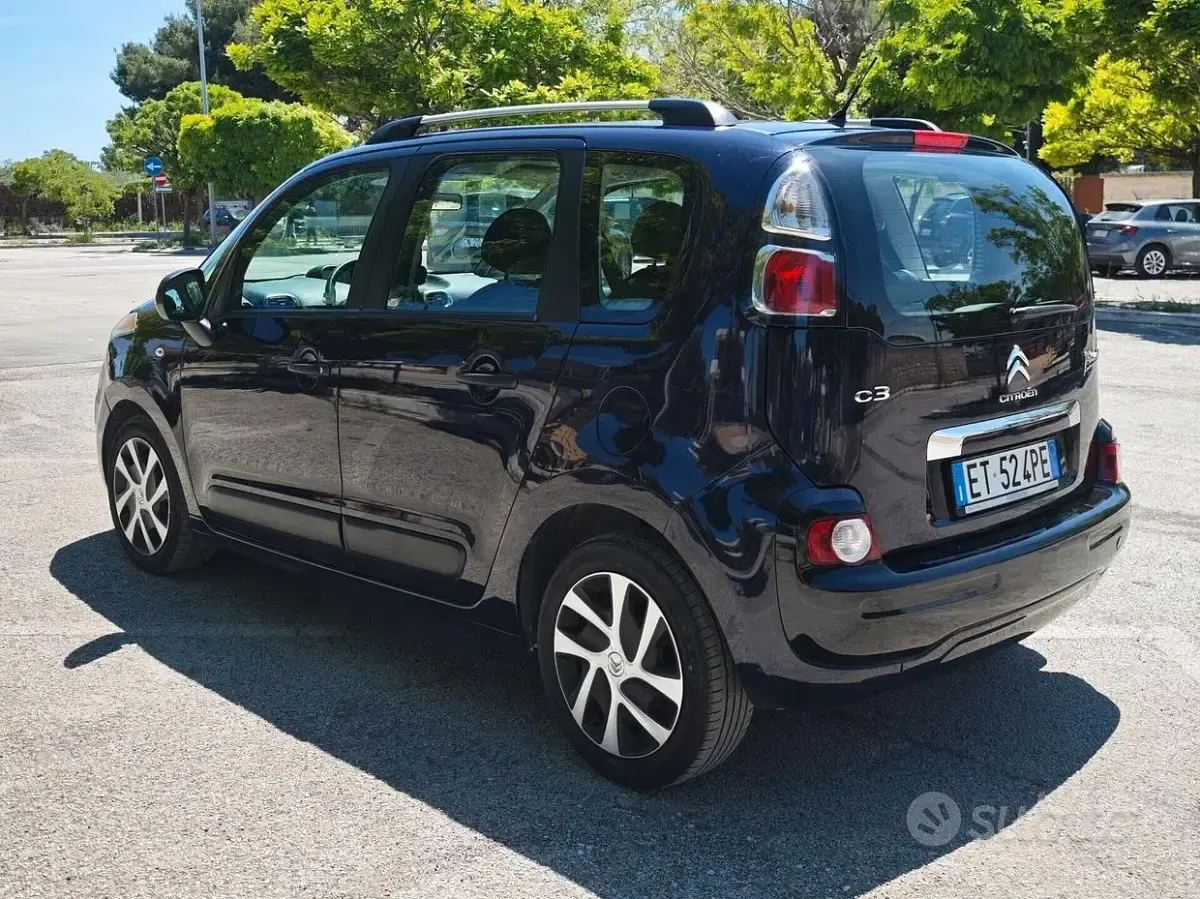 Usata Citroën C3 Picasso Exclusive 92 CV (67 kW) 2014 Blu Monovolume