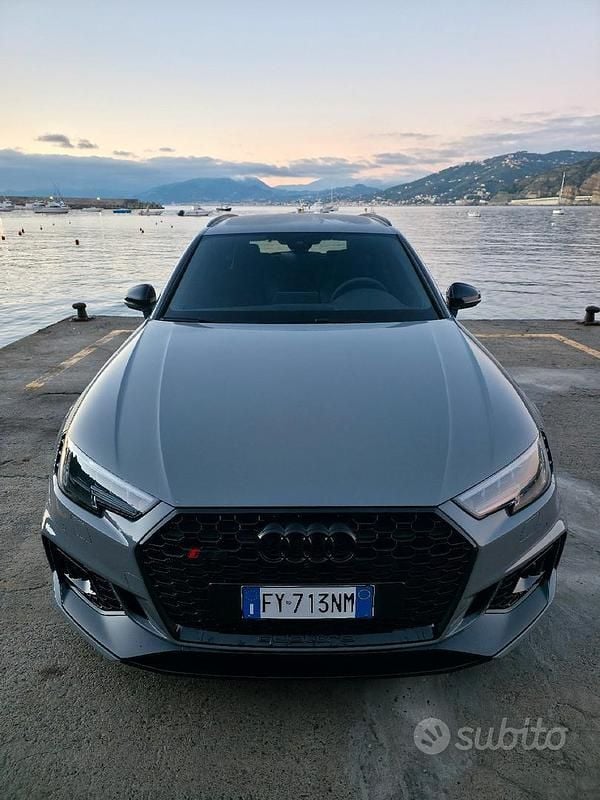 Usata Audi RS4 Exclusive 450 CV (330 kW) 2018 Grigio Station wagon