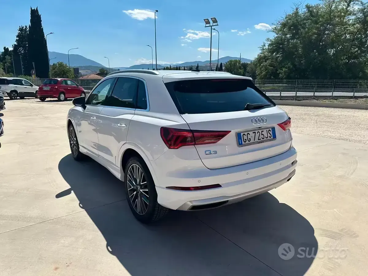 Usata Audi Q3 Advanced 150 CV (110 kW) 2021 Bianco SUV