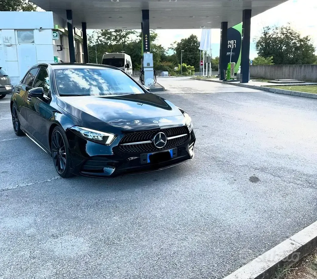 Usata Mercedes A180 2019 Nero Utilitaria