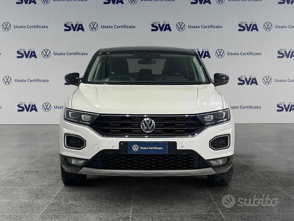 Usata VW T-Roc Advance 116 CV (85 kW) 2020 Bianco SUV