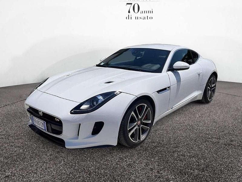 Usata Jaguar F-Type S 381 CV (280 kW) 2015 Bianco metallizzato Coupé