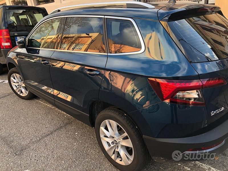 Usata Skoda Karoq Ambition 116 CV (85 kW) 2018 Blu/azzurro SUV