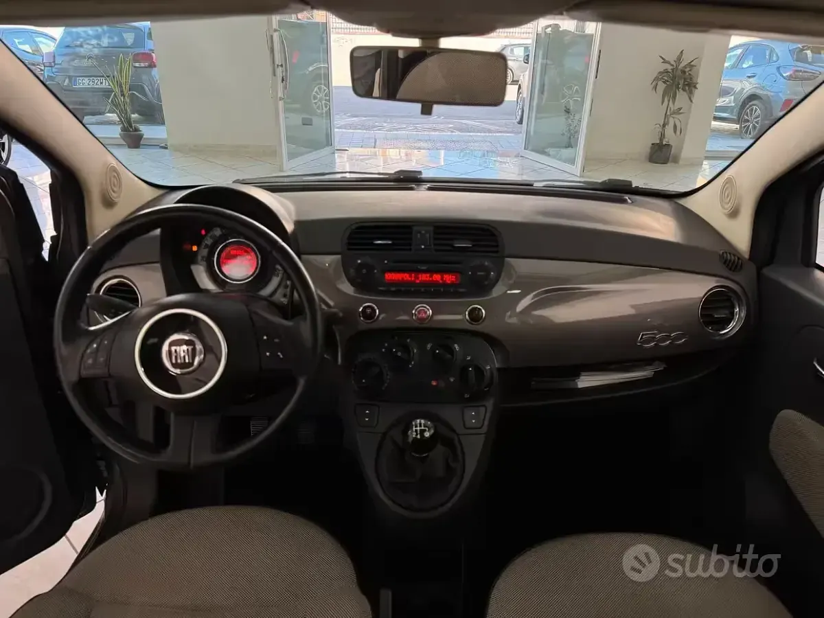 Usata Fiat 500 Lounge 69 CV (50 kW) 2013 Grigio Berlina